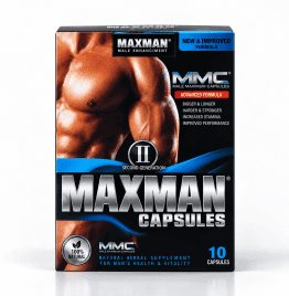 Maxman MMC male enhancement capsules 10 capsule pack
