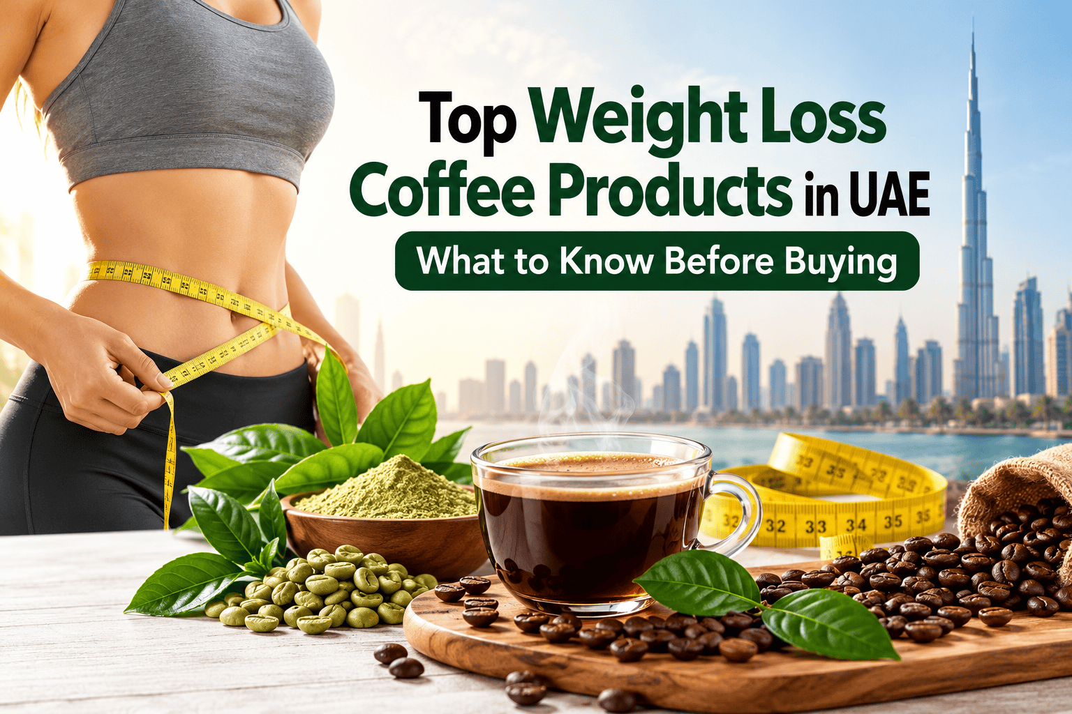 Top weight loss coffee products in UAE and what to know before buying